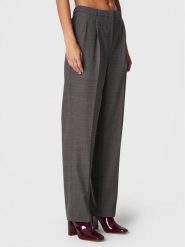 Herskind Spodnie materiałowe Brandy 4573879 Szary Relaxed Fit. Szare spodnie materiałowe damskie Herskind, bez wzorów, z materiału. Za 1,249.00 zł.
