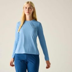 Damska koszulka z krótkim rękawem i siateczką Mindo Anti-Insect. Białe t-shirty damskie Regatta, m, bez wzorów, z materiału, bez kołnierzyka. Za 149.95 zł.