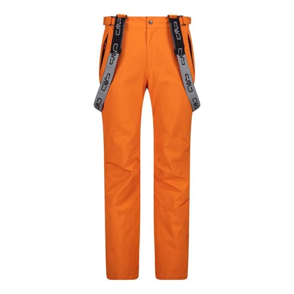 Spodnie męskie narciarskie CMP 3W17397N. Białe spodnie materiałowe męskie CMP, bez wzorów, sportowe. Za 601.75 zł.