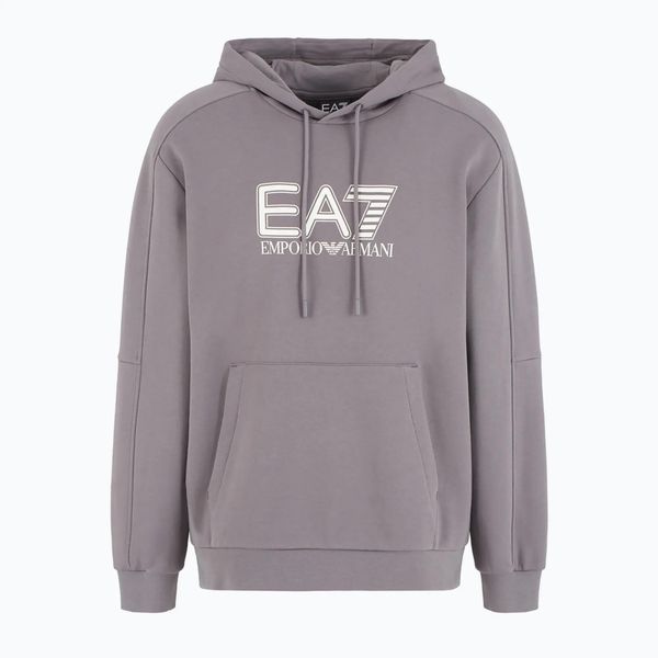 Bluza męska EA7 Emporio Armani Train Visibility. Fioletowe bluzy z kapturem męskie EA7 Emporio Armani, m, z bawełny. Za 399.99 zł.