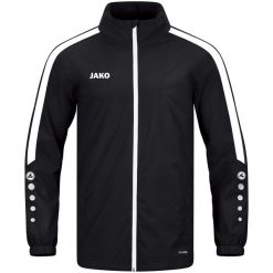 Kurtka wodoodporna Jako Power. Niebieskie kurtki męskie Jako, m, bez wzorów, z materiału, z kapturem. Za 297.90 zł.