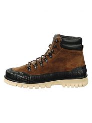 GANT Footwear Skórzane botki "Nebrada" w kolorze brązowym rozmiar: 41. Brązowe buty zimowe męskie GANT Footwear, ze skóry, bez zapięcia. Za 307.46 zł.