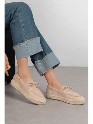 C'M Espadryle w kolorze beżowym rozmiar: 37. Brązowe espadryle damskie C'M, bez wzorów, bez obcasa. Za 117.99 zł.