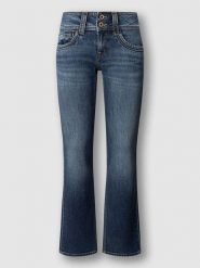 Pepe Jeans Dżinsy - Slim fit - w kolorze niebieskim rozmiar: W27/L30. Niebieskie jeansy damskie Pepe Jeans. Za 260.99 zł.