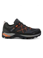 Regatta Buty turystyczne "Samaris III" w kolorze antracytowym rozmiar: 43. Czarne buty trekkingowe męskie Regatta, z materiału, bez zapięcia, outdoorowe. Za 237.17 zł.