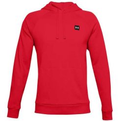 Bluza treningowa treningowa męska Under Armour Rival Fleece Hoodie. Czerwone bluzy bez kaptura męskie Under Armour, m. Za 149.99 zł.