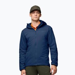 Kurtka ocieplana męska NORRONA Femund Thermo60 Zip Hood. Niebieskie kurtki męskie NORRONA, m, bez wzorów, z syntetyku, bez kaptura. Za 1,259.00 zł.