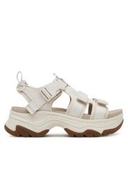 Teva Sandały 1164570 Écru. Białe sandały damskie Teva, bez wzorów, z materiału, bez obcasa. Za 429.99 zł.