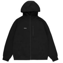 Bluza dresowa sportowa męska Tech Zip Speedy Hoodie. Czarne bluzy bez kaptura męskie Prosto., bez wzorów, z bawełny, sportowe, bez kołnierzyka, bez ramiączek. Za 184.99 zł.