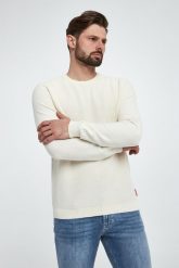Sweter męski Simor JOOP! JEANS. Swetry męskie Joop! Jeans, m, bez wzorów, z jeansu, bez kołnierzyka. W wyprzedaży za 389.25 zł.