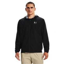 Bluza z kapturem i zamkiem błyskawicznym Under Armour Rival. Szare bluzy z kapturem męskie Under Armour, s, z materiału. Za 321.90 zł.