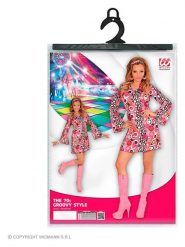 Carnival Party Sukienka kostiumowa w kolorze różowym ze wzorem rozmiar: XXL. Różowe sukienki damskie Carnival Party, na imprezę, xxl, bez wzorów, bez kołnierzyka, bez ramiączek. Za 70.41 zł.