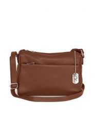 Anna Morellini Skórzana torebka "Orlanda" w kolorze brązowym - 29 x 23 x 12 cm rozmiar: onesize. Brązowe torebki klasyczne damskie Anna Morellini, bez wzorów, z materiału, bez dodatków. Za 252.99 zł.