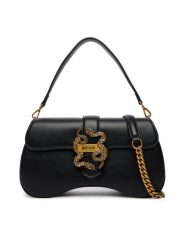 Just Cavalli Torebka 80RA4BA1 ZSA89 Czarny. Czarne torebki klasyczne damskie Just Cavalli, bez wzorów, ze skóry, bez dodatków. Za 939.99 zł.