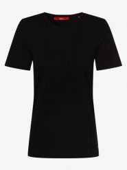 S.Oliver T-shirt Kobiety Bawełna czarny, 46. Czarne t-shirty damskie S.Oliver, s, bez wzorów, z bawełny, bez kołnierzyka. Za 69.95 zł.