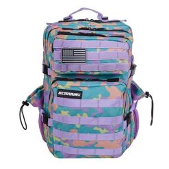 Plecak outdoorowy V1 Rainbow 45L. Czerwone plecaki damskie ELITEX TRAINING, bez wzorów, sportowe. Za 252.99 zł.