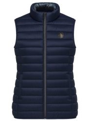 U.S. Polo Assn. Kamizelka pikowana w kolorze granatowym rozmiar: XXL. Niebieskie kamizelki damskie U.S. Polo Assn., s. Za 188.40 zł.