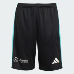 Szorty Mercedes - Amg Petronas Formula One Team Dna. Białe szorty męskie Adidas, bez wzorów, z materiału, młodzieżowe. Za 179.00 zł.