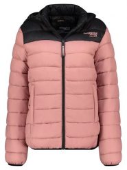 Geographical Norway Kurtka pikowana "Atikoclerc" w kolorze jasnoróżowym rozmiar: XL. Różowe kurtki damskie Geographical Norway, xl, bez wzorów, bez kaptura. Za 160.96 zł.