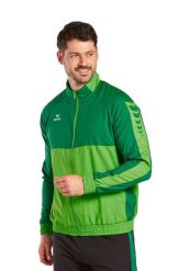 Kurtka prezentacyjna Erima Six Wings. Zielone kurtki treningowe męskie Erima, xl, bez wzorów, z materiału, na fitness i siłownię. Za 253.50 zł.