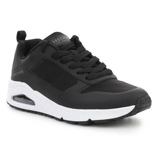 Buty do chodzenia męskie Skechers Uno Sol. Czarne buty sportowe na co dzień męskie Skechers, z gumy, bez zapięcia, trekkingowe. Za 388.00 zł.