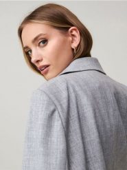 Kolczyki - złoty. Żółte kolczyki damskie Sinsay, złote. Za 5.00 zł.