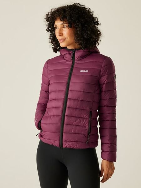 Regatta Kurtka pikowana "Marizion" w kolorze bordowym rozmiar: 42. Czerwone kurtki damskie Regatta, bez wzorów, bez kaptura. Za 179.22 zł.