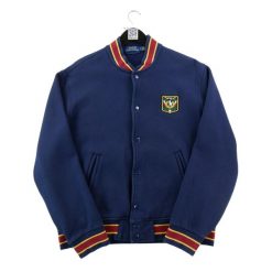 Kurtka Męska Laurel Crest Fleece Jacket. Niebieskie kurtki męskie Ralph Lauren, m, bez wzorów, z dresówki, casualowe, bez kaptura. Za 590.76 zł.