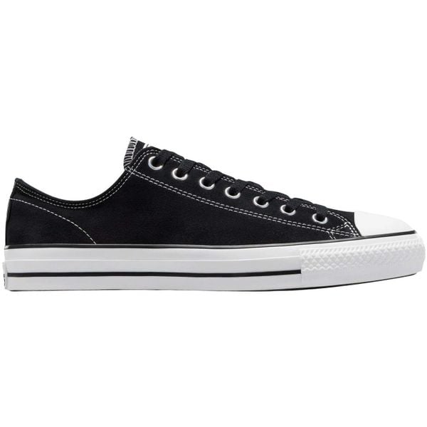 Buty sportowe Converse CONS Chuck Taylor All Star Pro Suede. Czarne buty sportowe na co dzień damskie Converse, bez wzorów. Za 490.00 zł.