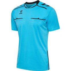 Koszulka Hummel Referee. Niebieskie t-shirty sportowe męskie HUMMEL, s, bez ramiączek, do piłki nożnej. Za 227.50 zł.