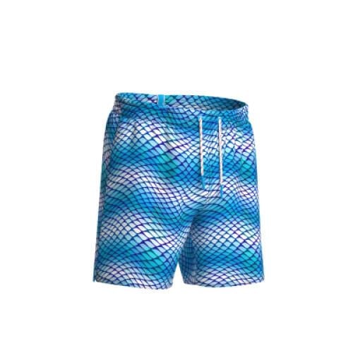 Szorty męskie spodenki kąpielowe sportowe na basen plażę Arena Beach Boxer. Niebieskie kąpielówki męskie Arena, m, z aplikacjami, z materiału, na fitness i siłownię. Za 146.99 zł.