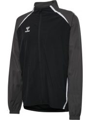 Kurtka sportowa męska Hummel hml Lead 2.0 Woven Jacket. Szare kurtki treningowe męskie HUMMEL, m, bez wzorów, z materiału, na fitness i siłownię. Za 200.00 zł.