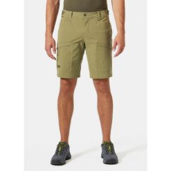Szorty Helly Hansen Verglas Tur. Zielone szorty męskie Helly Hansen, bez kołnierzyka. Za 468.00 zł.