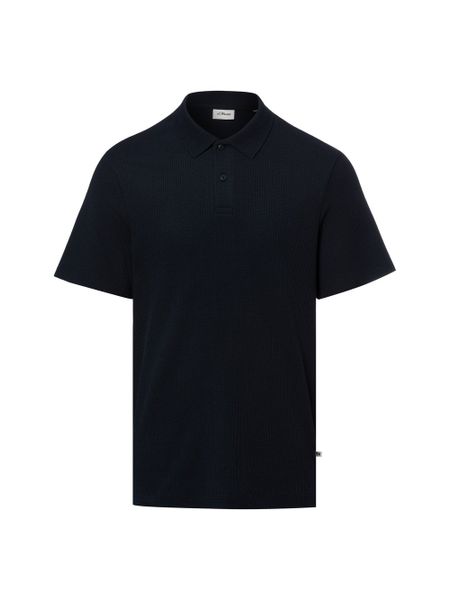 S.Oliver koszulka polo Mężczyźni niebieski, XL. Niebieskie koszulki polo męskie S.Oliver, m, bez wzorów, bez ramiączek. Za 179.95 zł.