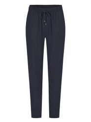 Sublevel Spodnie w kolorze granatowym rozmiar: XS. Niebieskie spodnie materiałowe damskie Sublevel, bez wzorów, z materiału. Za 60.99 zł.