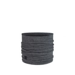 Komin z wełny merino Merino Fleece. Szare szaliki i kominy damskie Buff, bez wzorów, z elastanu. Za 137.49 zł.