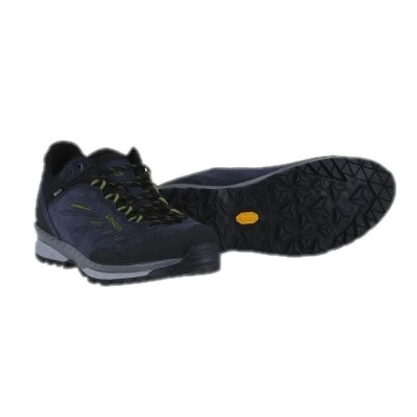 Buty trekkingowe męskie Lowa Delago Low Gtx. Niebieskie buty trekkingowe męskie Lowa, z gore-texu, bez zapięcia, trekkingowe, gore-tex. Za 1,179.00 zł.