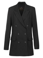 Herrlicher Płaszcz przejściowy w kolorze czarnym rozmiar: M. Czarne płaszcze damskie Herrlicher, m, bez wzorów. Za 382.89 zł.