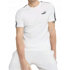 KOSZULKA męska PUMA 684674-02 t shirt męski sportowa biała bawełniany XL. Białe t-shirty męskie Puma, m, bez wzorów, z bawełny, bez kołnierzyka. Za 109.00 zł.