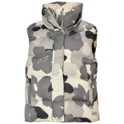 Damska kurtka bez rękawów Helly Hansen Jade. Szare kurtki damskie Helly Hansen, bez wzorów, bez kaptura. Za 511.45 zł.