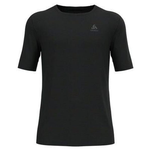 Koszulka termoaktywna męska Odlo Merino 200 BL Top Crew Neck SS. Czarne bielizna termoaktywna męska Odlo, m, bez wzorów. Za 314.99 zł.