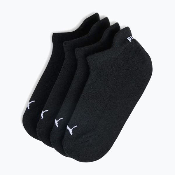 Skarpety damskie PUMA Cushioned Sneaker 2 pary. Czarne skarpetki damskie Puma, bez wzorów, z bawełny. Za 39.99 zł.