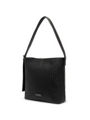 Puccini Torebka w kolorze czarnym - 30 x 33 x 12 cm rozmiar: onesize. Czarne torebki klasyczne damskie Puccini, bez wzorów, z materiału, bez dodatków. Za 187.96 zł.