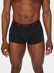 HUGO Komplet bokserek Trunk Triplet Pack 50532611 Szary. Szare bokserki męskie Hugo, bez wzorów, z bawełny. Za 199.99 zł.