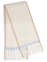 Marie Lund Szalik Kobiety niebieski|brązowy|biały, ONE SIZE. Białe szaliki i kominy damskie Marie Lund, bez wzorów. Za 179.95 zł.