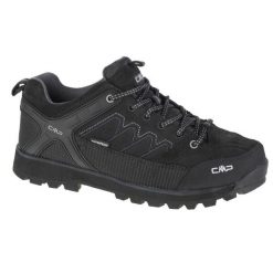 Buty CMP Moon Low 31Q4787-U901 czarne. Czarne buty trekkingowe męskie z gumy, bez zapięcia. Za 668.40 zł.
