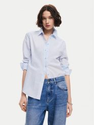 Desigual Koszula Chiba 24WWCW22 Błękitny Regular Fit. Niebieskie koszule damskie Desigual, l, bez wzorów, z bawełny, bez kołnierzyka, bez ramiączek. Za 229.99 zł.