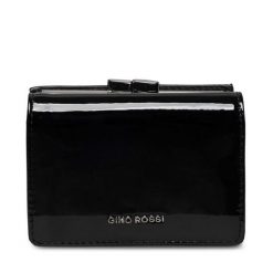 Portfel GINO ROSSI. Czarne portfele damskie Gino Rossi, bez wzorów. Za 169.99 zł.