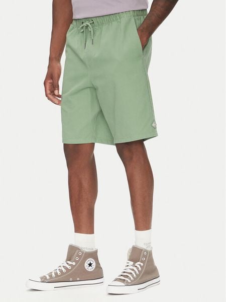 Billabong Szorty materiałowe Larry Twill EBYWS00114 Zielony Regular Fit. Zielone szorty męskie Billabong, bez wzorów, z bawełny. Za 175.99 zł.