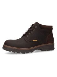 Camel Active Skórzane botki w kolorze brązowym rozmiar: 40. Brązowe buty zimowe męskie Camel Active, bez zapięcia. Za 294.28 zł.
